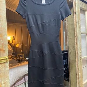 DVF Black Bandage Dress Size 0